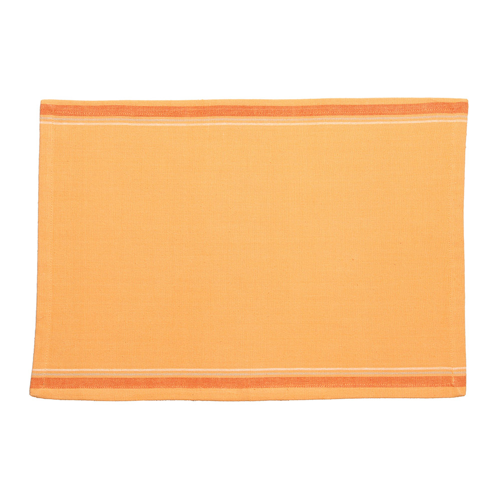 21189 - 6 peças em tecido laranja - 32x47cm
